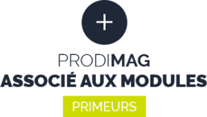 Prodimag associé aux modules primeurs